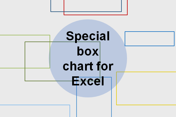 The special box chart for Microsoft Excel