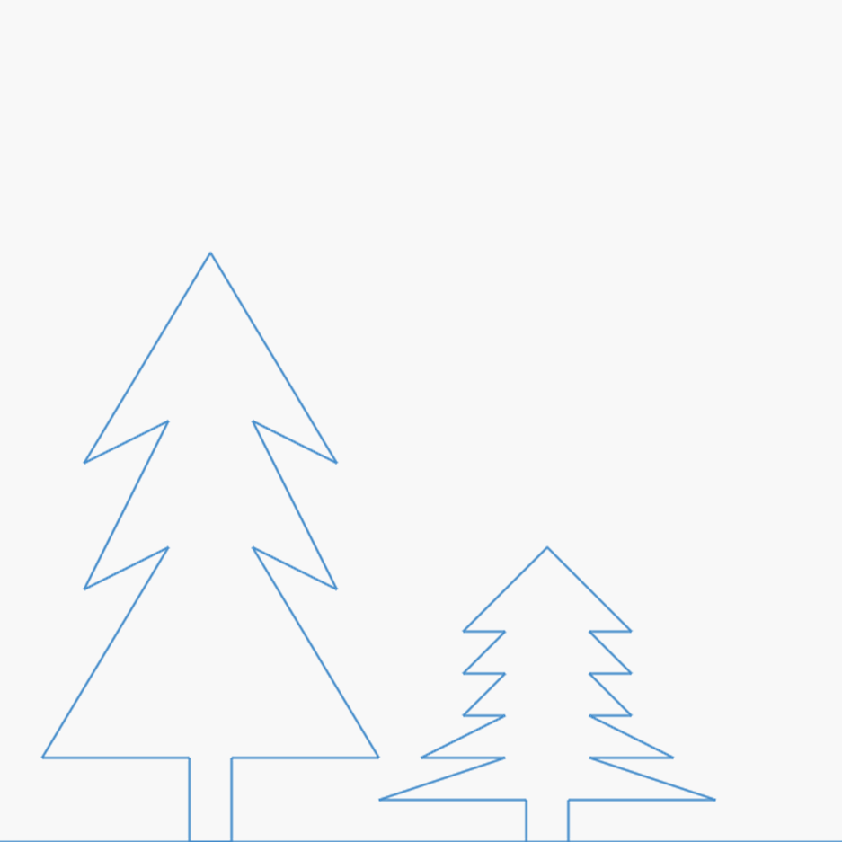 Sample designs - Pine trees