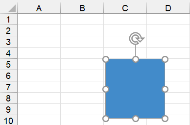 Create a game - Rectangle on sheet in Excel