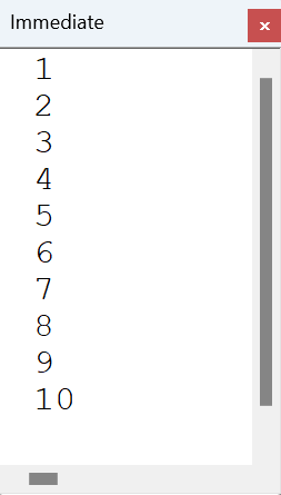 Basic counting - Results one to ten - Excel Effects