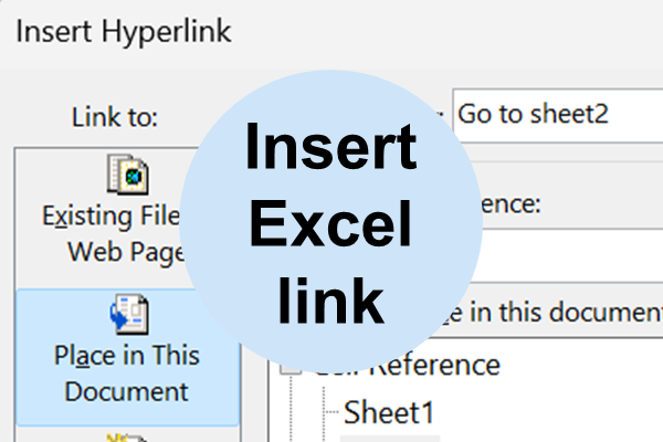 Insert hyperlinks in Excel, How-to - Excel Effects